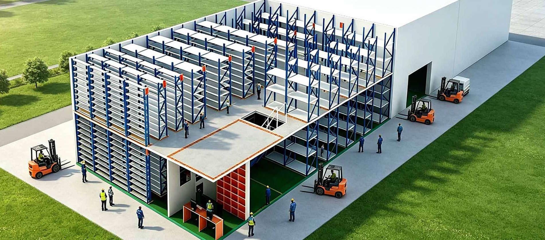 Soluciones profesionales de almacenamiento industrial