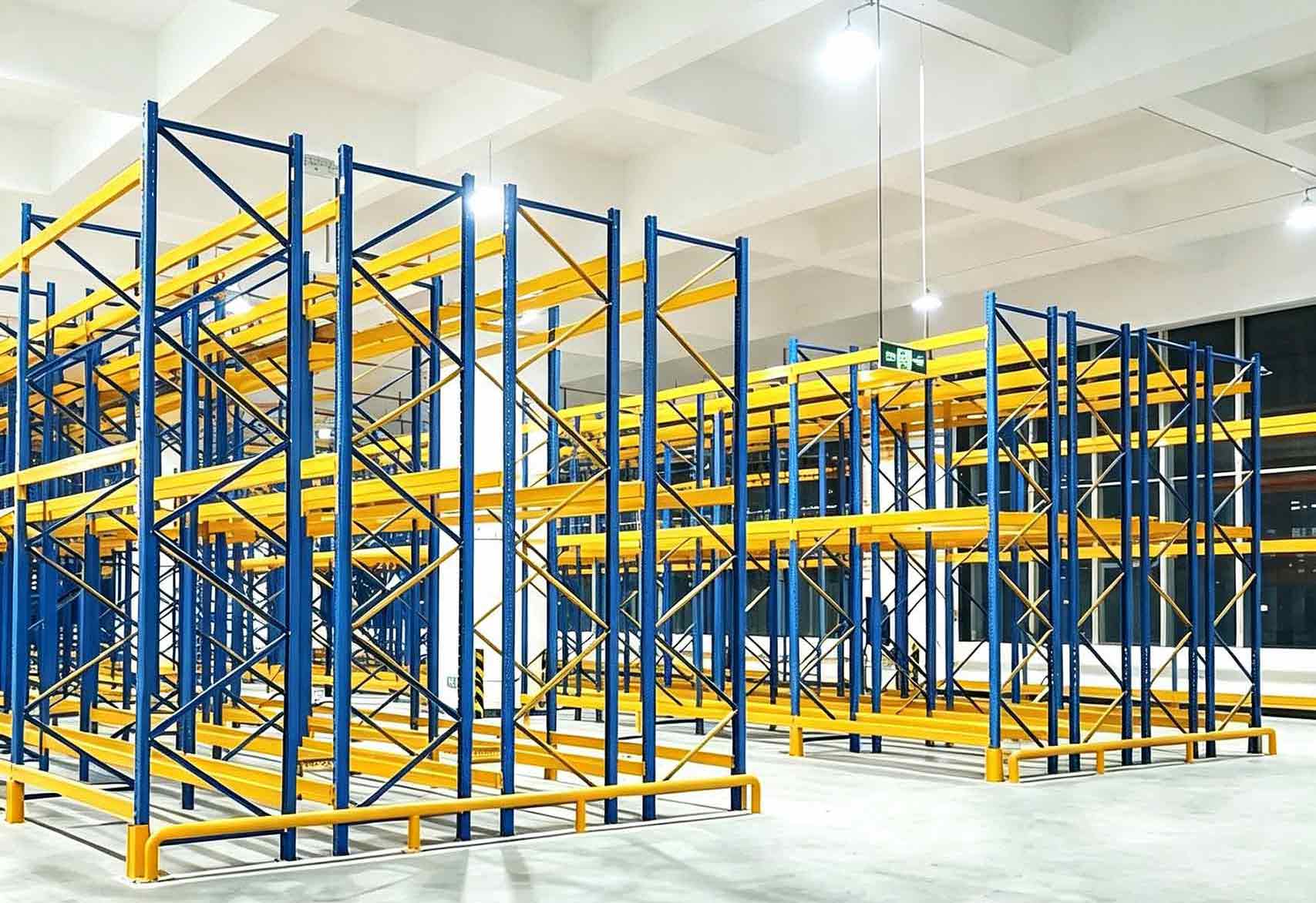 Estanterías de doble profundidad