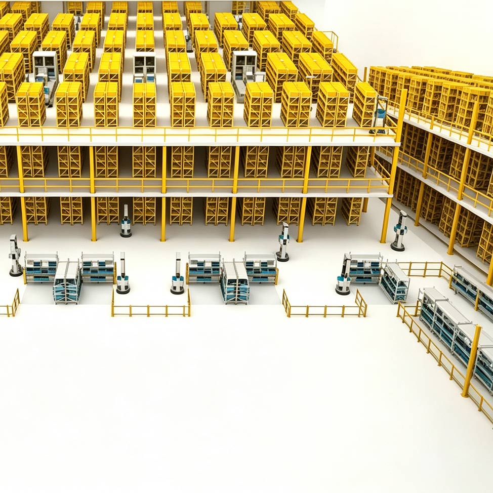 Industrial CTU Storage Racks